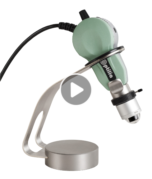 Video del capilaroscopio Optilia Digital Capillaroscope